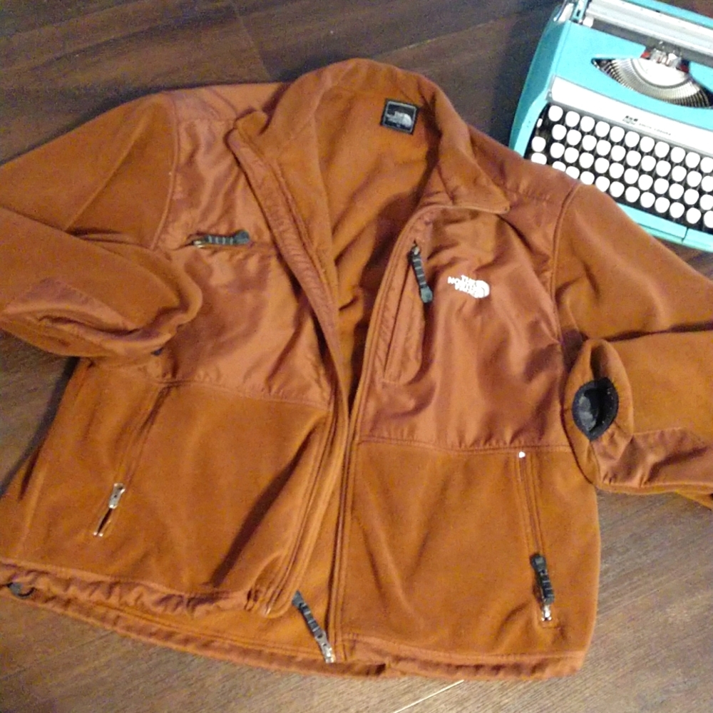 The North Face Rust Brown Fleece Jacket